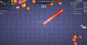 Snake vs Worms game preview